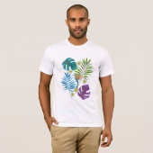T-shirt Paradis tropical (Devant entier)