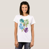 T-shirt Paradis tropical (Devant entier)