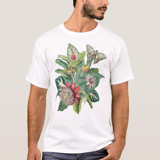 T-shirt Paradis tropical (Devant)