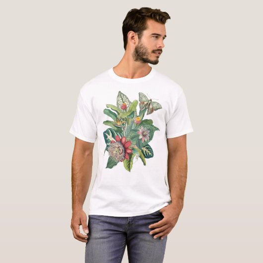 T-shirt Paradis tropical (Devant entier)