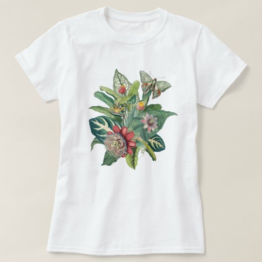 T-shirt Paradis tropical (Design devant)