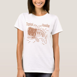 T-shirt Paradis tropical cachalot