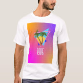 T-shirt Paradis tropical de 1986 (Devant)