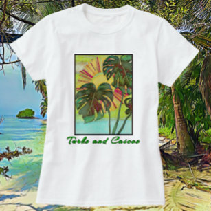 T-shirt Paradis tropical de Turks and Caicos