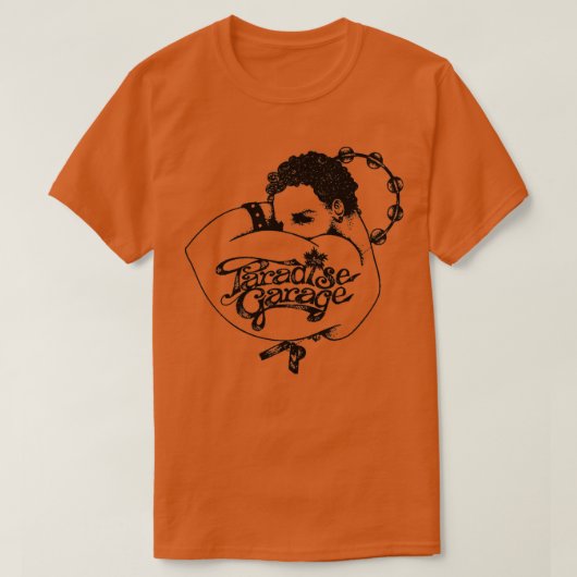 T-shirt Paradise Garage Retro Seventies 80 Discothèque (Design devant)