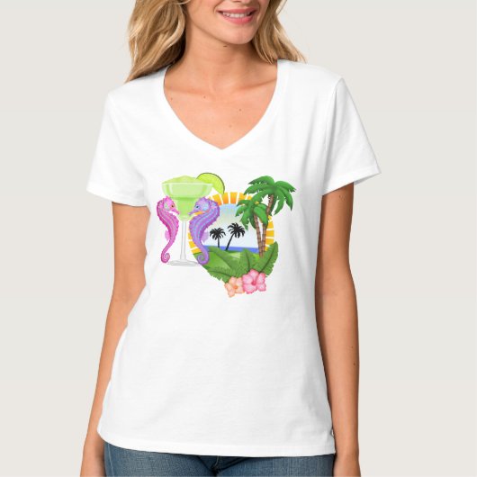 T-shirt Paradise Tropic Tee (Devant)