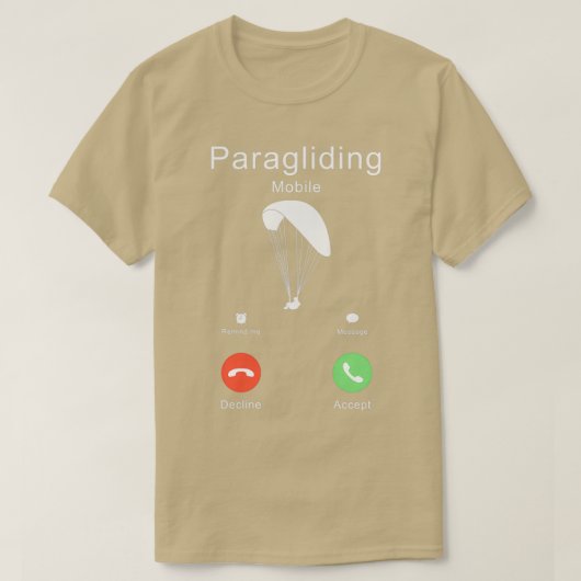 T-shirt Paraglide 15 (Design devant)