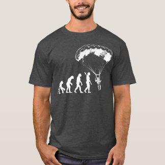 T-shirt Paraglider Evolution Funny Paraglider Cool Cadeau