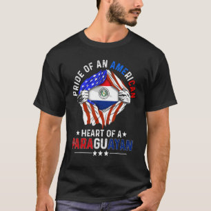 T-shirt Paraguay American America Pride étranger Paraguay