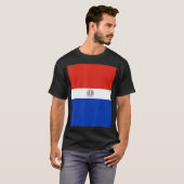 T-shirt Paraguay Drapeau Souvenir Patrimoine Voyage (Devant entier)