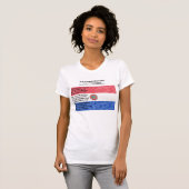 T-shirt Paraguay - Tetã Paraguái Momorãhéi (Devant entier)