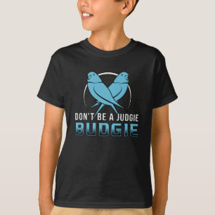 T-shirt Parakeet Lover Judgie Budgie Budgerigar Animal Bir