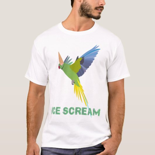 T-shirt Paraket "Ice scream" (Devant)