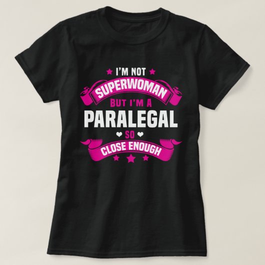 T-shirt Paralégal (Design devant)