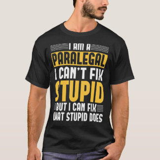 T-shirt Paralegal Avocat Juridique Cabinet Litiga
