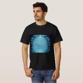 T-shirt Parallel Realms Mens. Numéros d'ange (Devant entier)