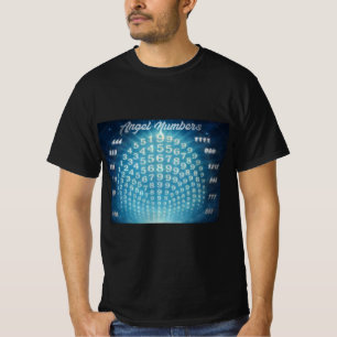 T-shirt Parallel Realms Mens. Numéros d'ange