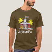 T-shirt Paramaribo Vert foncé (Devant)