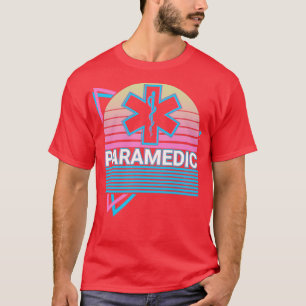 T-shirt Paramedic Nurse Medic EMS EMT Lifesaver Retro Cade