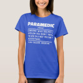 T-shirt Parameic Noun Citation d'Humour de l'employé param (Devant)