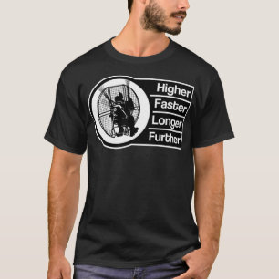 T-shirt Paramoteur plus rapide plus fort