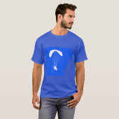 T-shirt Paramotor Arkansas bleu (Devant entier)