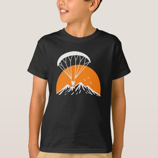 T-shirt Paramotorisation Vintage rétro (Devant)