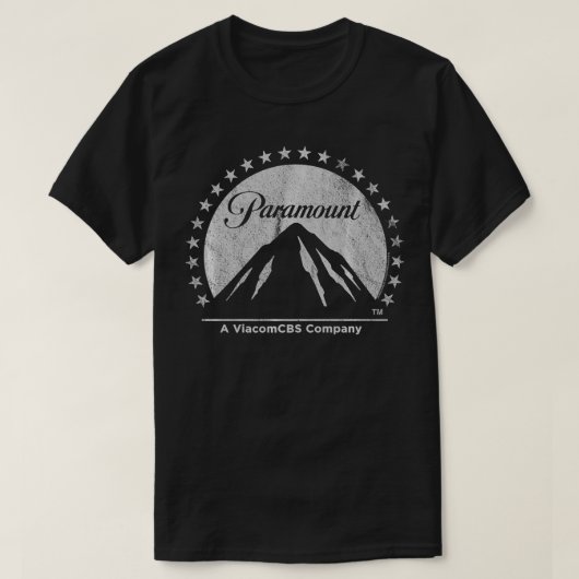 T-shirt Paramount Simple Vintage Logo Premium (Design devant)