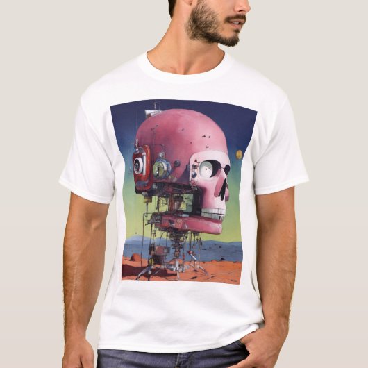 T-shirt Paranoïaque Android Dreamscape (Devant)