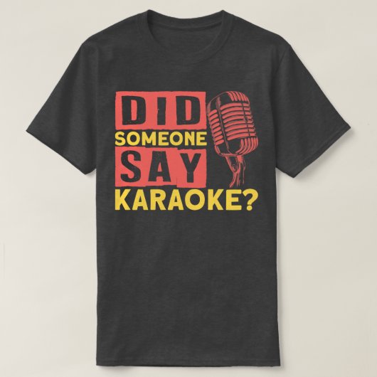 T-shirt Paraoke Party Chant 4 (Design devant)