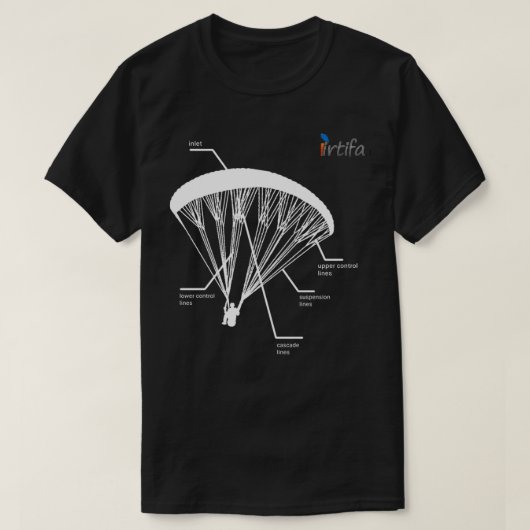 T-shirt Parapente 2 2 (Design devant)