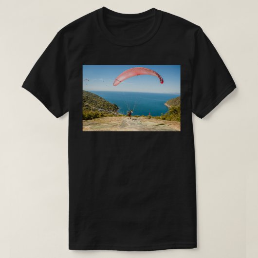 T-shirt Parapente Au Mexique (Design devant)