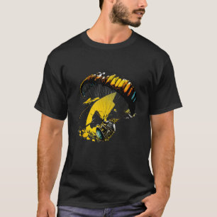 T-shirt Parapente cool en action rapide