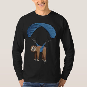 T-shirt Parapente Flying Sloth Skydiving 18
