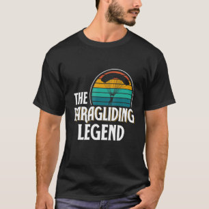 T-shirt Parapente Légende Parapente Paraglider Pilote Para
