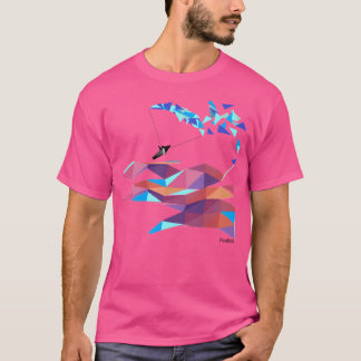 T-shirt Parapente Parapente Montagnes Couleurs