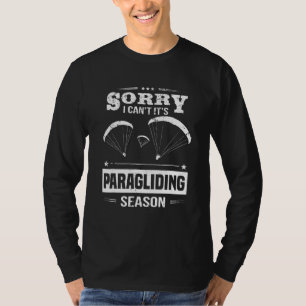 T-shirt Parapente Retro Parapente Flying Glider Skydivi