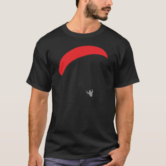 T-shirt parapente rouge - parapente