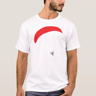 T-shirt parapente rouge - parapente