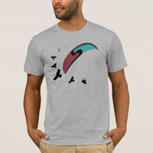 T-shirt Parapentisme avec Buzzard