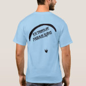 T-shirt Parapentisme extrême (Dos)