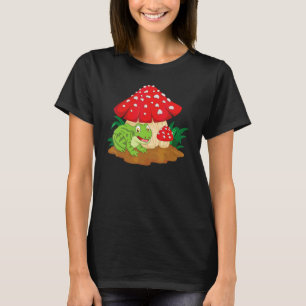T-shirt Parapluie Champignon Grenouille Graphisme Animaux