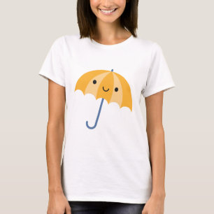 T-shirt Parapluie de Kawaii