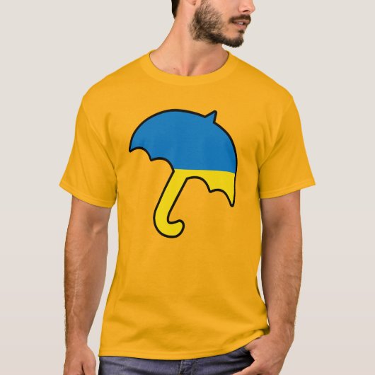 T-shirt Parapluie de l'Ukraine (Devant)
