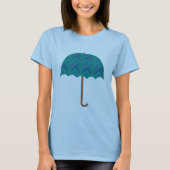 T-shirt Parapluie de tapis d'aéroport de PDX (Devant)