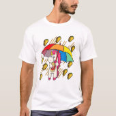 T-shirt Parapluie Tacos Unicorn Lover (Devant)