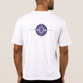 T-shirt Parapluie violet & coeurs .7 (Dos)