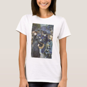 T-shirt Parapluies par Pierre Renoir, Impressionnisme Vint