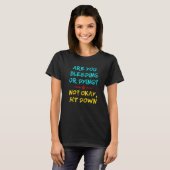 T-shirt Paraprofessional Paraeducator Sit Down Teacher App (Devant entier)
