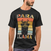 T-shirt Paraprofessional Parallama Para educator (Devant)